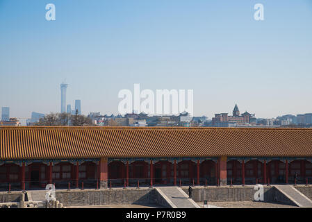 Verbotene Stadt in Peking, China Stockfoto