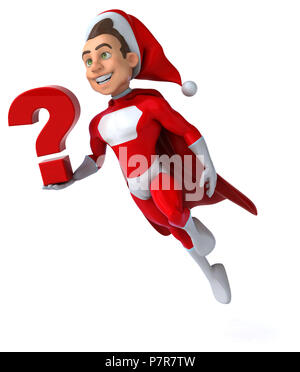 Fun Santa Claus Stockfoto