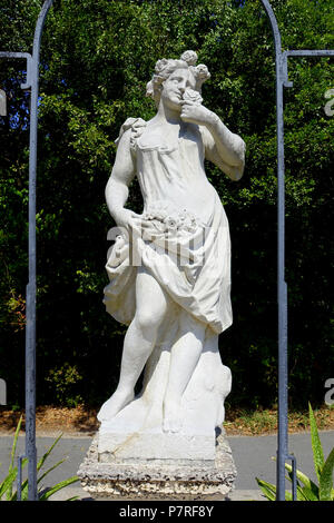 Englisch: Skulptur in Vizcaya Museum und Gärten - Miami, Florida, USA. 13 März 2017, 12:36:56 355 Statue - Vizcaya Museum und Gärten - Miami, Florida - DSC 08637 Stockfoto