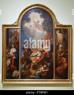 N/A. N/A370 die Bekehrung des hl. Paulus, von Benjamin West, C. 1786, Öl auf Leinwand - Dallas Museum für Kunst-DSC-04920 Stockfoto