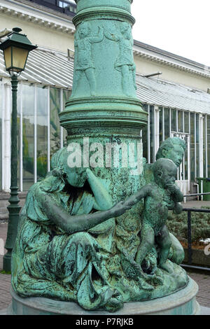 N/A. N/A370 Die vier Altersgruppen von Jules Lagae - Botanischer Garten von Brüssel - Brüssel, Belgien - DSC 06694 Stockfoto