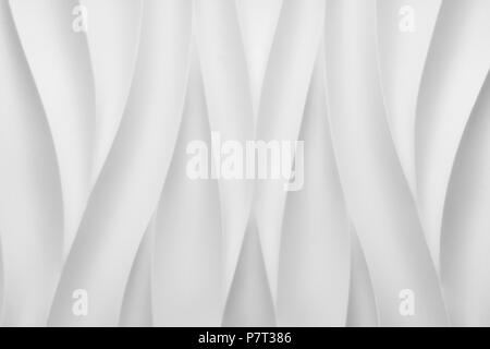 Schönen format Poster mit glatten grauen Wellen abstrakt Hintergrund mit grau-Tonarten, viel kopieren Raum und elegantem Design. Stockfoto