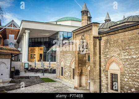 Das Hammam in der Gazi-husrev-beg der Moschee, Sarajevo, Bosnien und Herzegowina Stockfoto