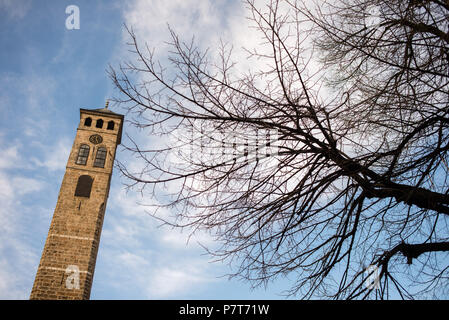 Innenhof der Gazi-husrev-Moschee in Sarajewo, Bosnien und Herzegowina beg Stockfoto