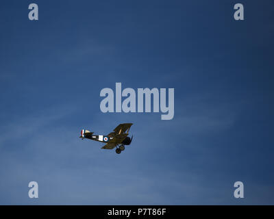 Sopwitch Pup, Baby Mine, LX-PUP, Centenary Air Show; Musée de la Grande Guerre, WWI, Meaux, Seine-et-Marne, Ile-de-France, Frankreich, Europa Stockfoto