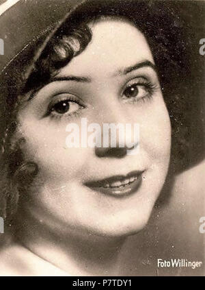 Lucie Englisch. ca. 1935 251 Lucie Englisch Willinger Stockfoto