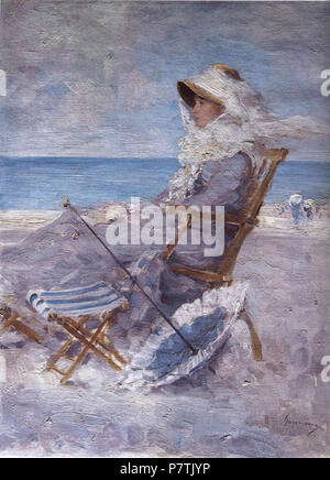 Auf See 2. ca. 1880 28 auf See grigorescu 2 Stockfoto