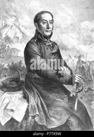 English: Bogislav Friedrich Emanuel von Tauentzien Wittenberg. 1863 30 B F E Tauentzien v Wittenberg (IZ 41-1863 S212H Scherenberg) Stockfoto