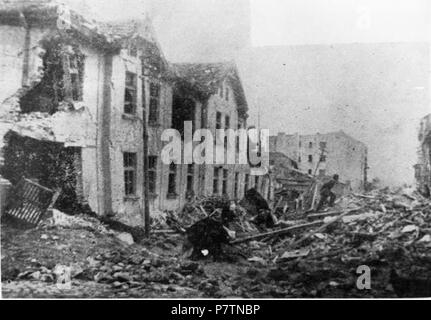 / Srpski: 06. 04. 1941. 1941. April 1941 53 Bombardovanje Beograda 86 Stockfoto