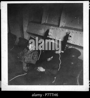 75 CH-NB - Nordatlantik - Schiffsüberfahrt - Annemarie Schwarzenbach - SLA-Schwarzenbach-A SSL-100-036 Stockfoto