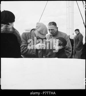 75 CH-NB - Nordatlantik - Schiffsüberfahrt - Annemarie Schwarzenbach - SLA-Schwarzenbach-A SSL-100-040 Stockfoto