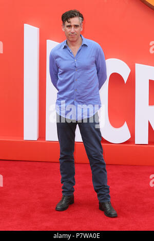 London, Großbritannien. 08 Juli, 2018. Stephen Mangan besucht die UK-Premiere von "Incredibles 2' am BFI Southbank Credit: Mario Mitsis/Alamy Leben Nachrichten gehalten Stockfoto