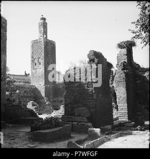 71 CH-NB-Französisch-Marokko, Rabat - Grabstätte Chellah - Annemarie Schwarzenbach - SLA-Schwarzenbach-A -5-26-123 Stockfoto