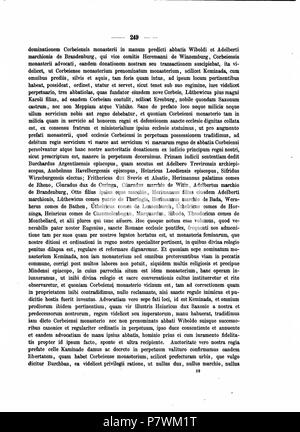 Codex diplomaticus anhaltinus, Band 1-2. 1869 105 DE CDA 1-2 247 Stockfoto