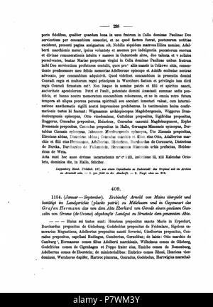 Codex diplomaticus anhaltinus, Band 1-2. 1869 105 DE CDA 1-2 296 Stockfoto