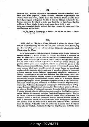 Codex diplomaticus anhaltinus, Band 1-2. 1869 105 DE CDA 1-2 368 Stockfoto