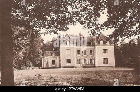 99 CP Château des Aulnettes, La Ferté-Saint-Aubin, Indre-et-Loire, Frankreich Stockfoto