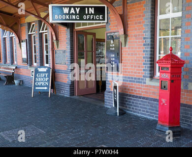 Kidderminster Severn Valley Railway Station, Kidderminster, Worcestershire, England, Europa Stockfoto