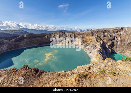 Tiwu Nuwa Muri Koo Fai Crater Lake (See der jungen Männer und Mädchen), Kelimutu National Park, Insel Flores, Indonesien Stockfoto