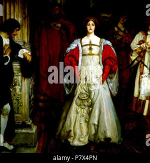 142 Edwin Austin Abbey - Wer ist Sylvia - Was ist sie, dass alle swains Ihr vertraue Stockfoto