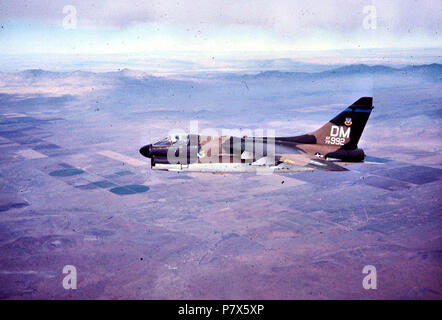 354 Tactical Fighter Squadron A-7 D Corsir II 70-0992. Stockfoto