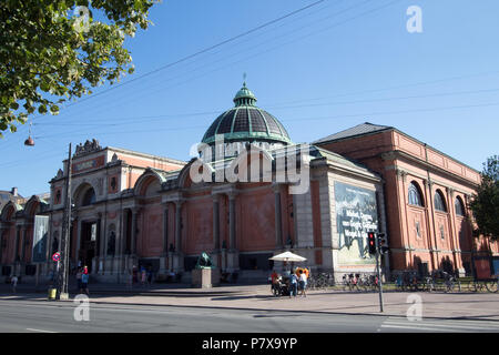 Die Ny Carlsberg Glyptotek Art Museum in Kopenhagen, Dänemark. Stockfoto