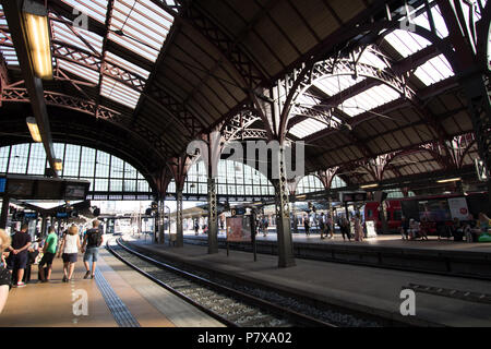Kopenhagen zentrale-Station Stockfoto