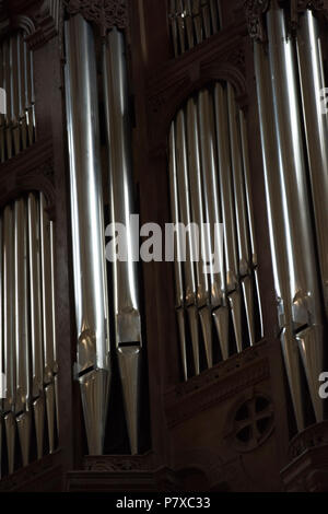 Innere des Southwell Minster in Nottinghamshire, England UK Stockfoto