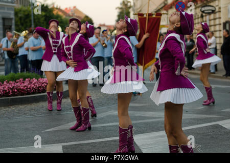 Beer Festival Parade in Karlovac/Kroatien Stockfoto