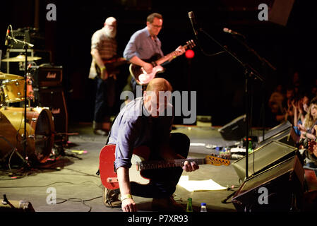 BARCELONA - 29. Mai: Das Meer und Kuchen (Band) im Konzert an Primavera Sound Festivals durchführen am 29. Mai 2018 in Barcelona, Spanien. Stockfoto