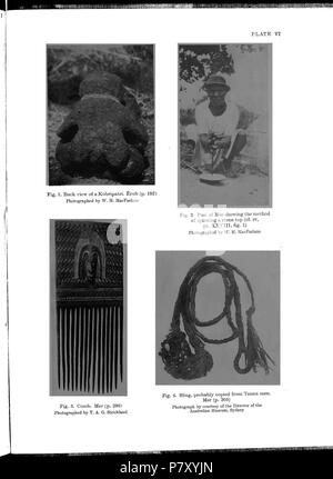 Englisch: Alfred C. Haddon: Berichte der Cambridge anthropologische Expedition nach Torres Straits-Vol 1, Allgemeine Ethnographie Extrakt von Datei: Haddon-Reports des Cambridge anthropologische Expedition nach Torres Straits-Vol 1 Allgemeine Ethnographie - ttu stc001 000031.pdf. 1935 184 Haddon-Reports des Cambridge anthropologische Expedition nach Torres Straits-Vol 1 Allgemeine Ethnographie - ttu stc001 000031 Seite 455 Bild 0001 Stockfoto