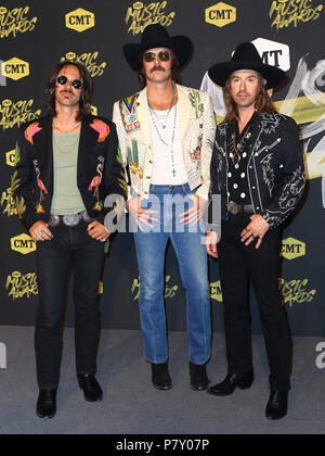 2018 CMT Music Awards Liebe aus dem Bridgestone Arena in Nashville, TN Mit: Midland Wo: Nashville, Tennessee, United States Wann: 06 Jun 2018 Credit: Judy Eddy/WENN.com Stockfoto