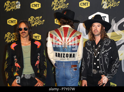 2018 CMT Music Awards Liebe aus dem Bridgestone Arena in Nashville, TN Mit: Midland Wo: Nashville, Tennessee, United States Wann: 06 Jun 2018 Credit: Judy Eddy/WENN.com Stockfoto