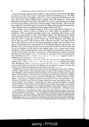 179 Haddon-Reports des Cambridge anthropologische Expedition nach Torres Straits-Vol 1 Allgemeine Ethnographie - p032 Stockfoto