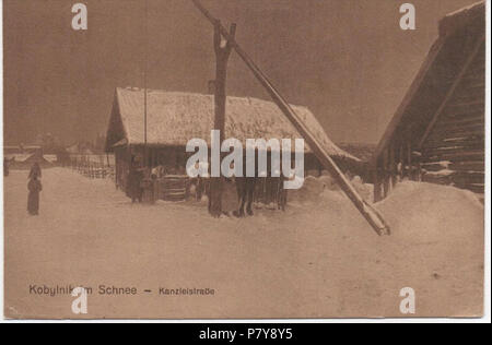 225 Kabylnik, Kancylarskaja. Кабыльнік, Канцылярская (1915-18) Stockfoto