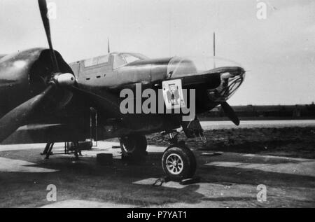 492 d Bombardierung Gruppe schwarz lackiert A-26 Invader. Stockfoto