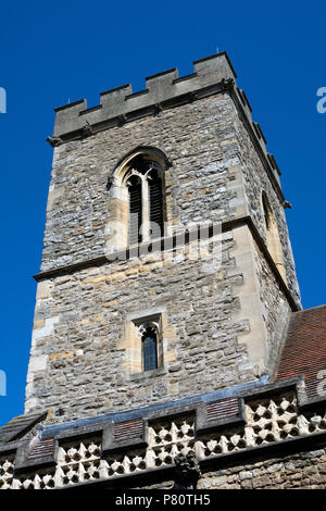 St. Nicolas Kirche, Abingdon, Oxfordshire, England, Großbritannien Stockfoto