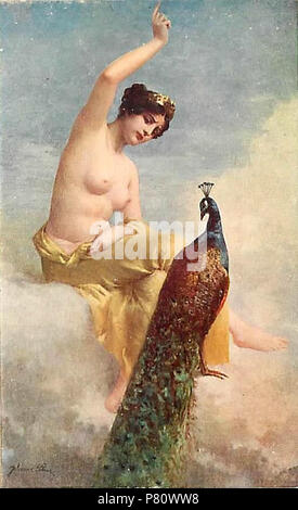 N/A. N/A 371 Der Pfau an Juno-Jehanne (1913 beschweren) Stockfoto