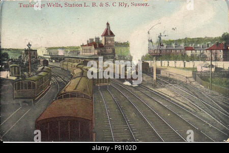 N/A. N/A380 Tunbridge Wells West Railway Station Stockfoto