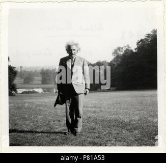 148 ETH-BIB-Einstein, Albert (1879-1955) in Laeken Belgien-Portrait-Portr 03085 Stockfoto