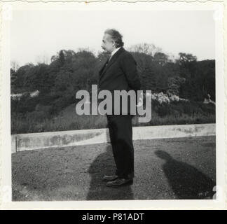 148 ETH-BIB-Einstein, Albert (1879-1955) in Laeken Belgien-Portrait-Portr 03080 Stockfoto