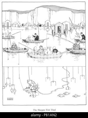 401 William Heath Robinson Erfindungen - Seite 040 Stockfoto