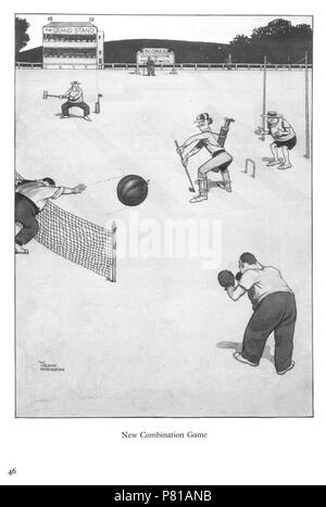 401 William Heath Robinson Erfindungen - Seite 046 Stockfoto