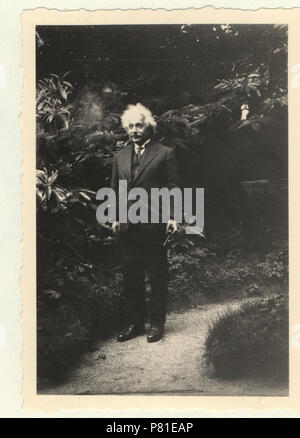 148 ETH-BIB-Einstein, Albert (1879-1955) in Laeken Belgien-Portrait-Portr 03084 Stockfoto