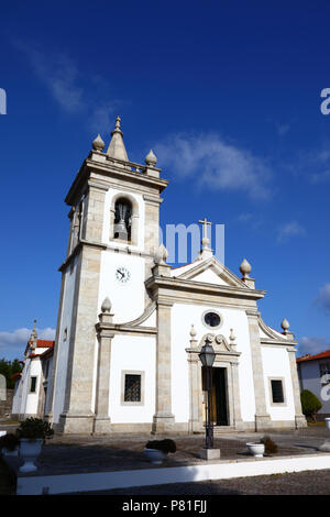 Igreja Matriz Pfarrkirche, Vila Praia de Ancora, Provinz Minho, Nordportugal Stockfoto