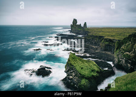 Icland Meer Landschaft Stockfoto