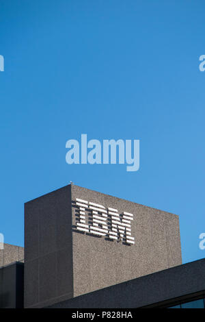 IBM-Hauptquartier auf dem Londoner Southbank Stockfoto