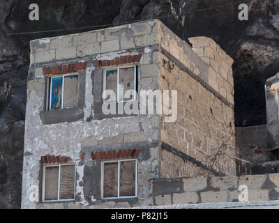Teneriffa Candelaria - alte Gebäude. Old Customs House. Stockfoto