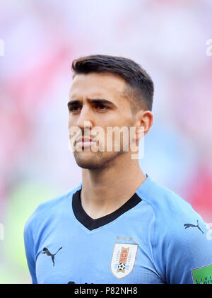 SAMARA, Russland - 25. Juni: Matias Vecino von Uruguay während der FIFA WM 2018 Russland Gruppe eine Übereinstimmung zwischen Uruguay und Russland in Samara Arena am 25. Juni 2018 in Samara, Russland. (Foto von Lukasz Laskowski/PressFocus/MB Medien) Stockfoto