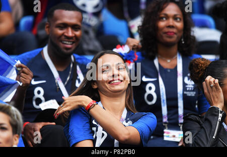 Nischnij Nowgorod, Russland - Juli 06: Corentin Tolisso während der FIFA WM 2018 Russland Viertel Finale zwischen Uruguay und Frankreich in Nizhny Novgorod Stadion am 6. Juli 2018 in Nischni Nowgorod, Russland. (Foto von Lukasz Laskowski/PressFocus/MB Medien) Stockfoto